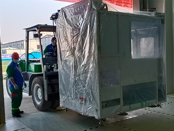 邁為科技制絨清洗設(shè)備作業(yè)實(shí)例